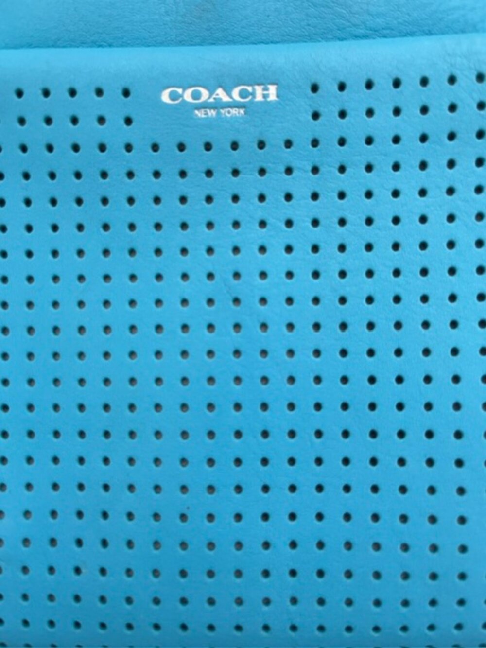 Coach Legacy Perforated East West Swingpack (Style 48979) - Picture 2 of 8